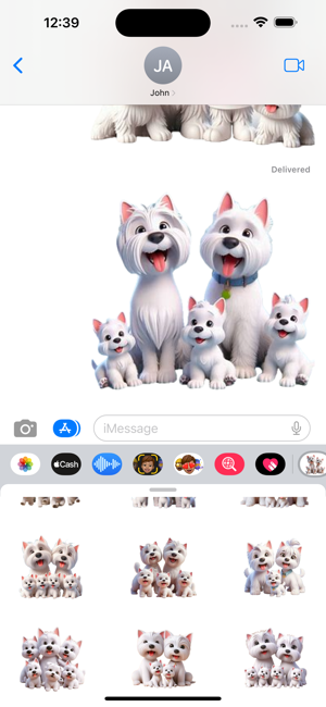 Westie Family StickersiPhone版截图6