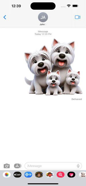 Westie Family StickersiPhone版截图4