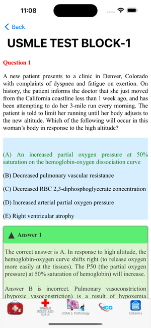 USMLE STEP 1 QUESTION BANKiPhone版截图4