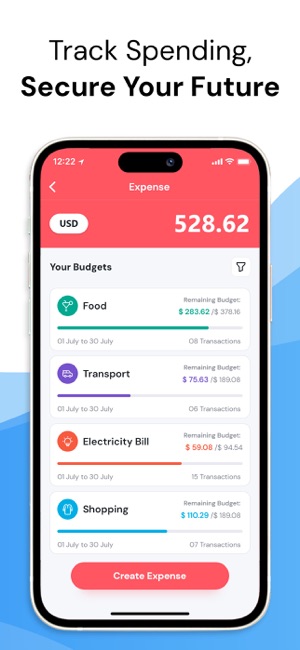 DayExpenses & Track BudgetsiPhone版截图6