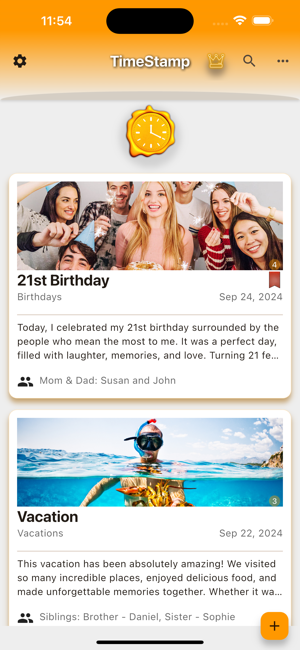 TimeStamp: Timeless MemoriesiPhone版截图1
