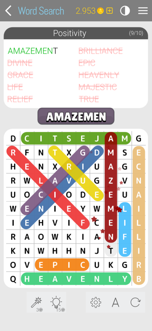Word Search EvolvediPhone版截图1