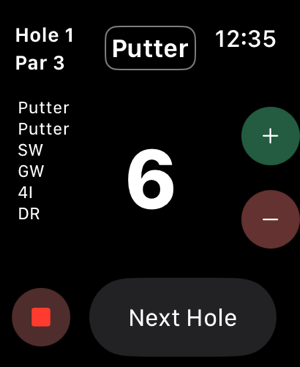 Simple Golf ScoreiPhone版截图2