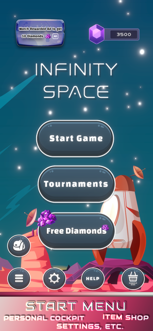 Gametrophy: InfinitySpaceiPhone版截图4