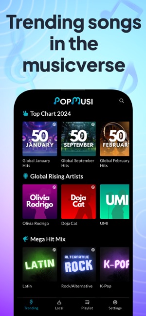 POPMusic: MP3 Player, OfflineiPhone版截图2