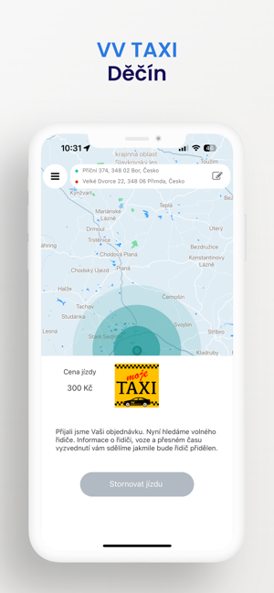 VV Taxi DěčíniPhone版截图3