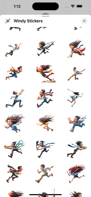 Windy StickersiPhone版截图2