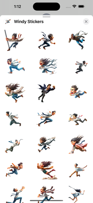 Windy StickersiPhone版截图1