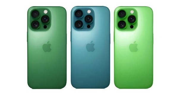 iPhone 17 Pro新配色曝光，青绿钛色太耀眼