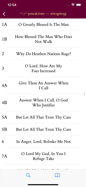 Book of Psalms For SingingiPhone版截图1