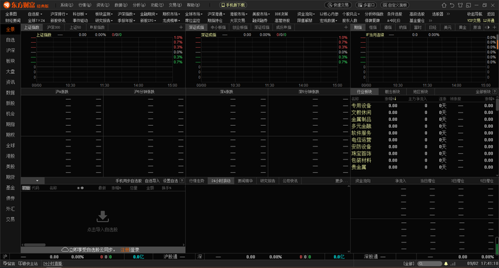 东方财富通 免费炒股软件PC版截图3