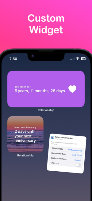 Relationship Date TrackeriPhone版截图3