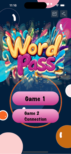 Face Word Pass GameiPhone版截图1