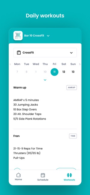 Bar 10 CrossFitiPhone版截图5
