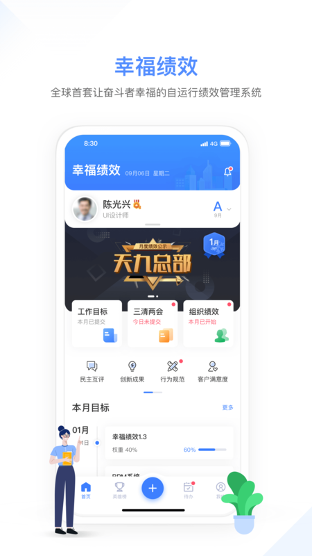 幸福绩效鸿蒙版截图1