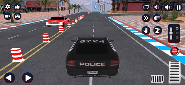 Road Driver Police Car GamesiPhone版截图1