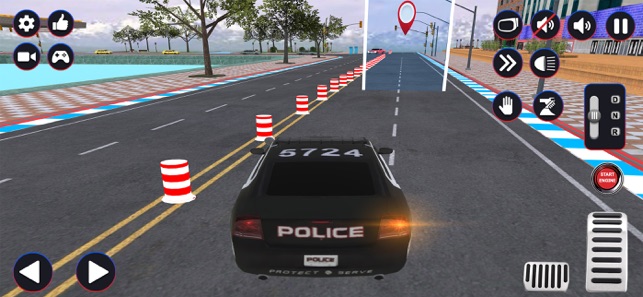 Road Driver Police Car GamesiPhone版截图3