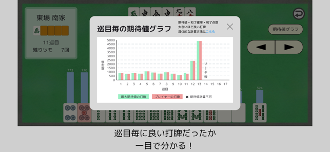 ひとり麻雀iPhone版截图3