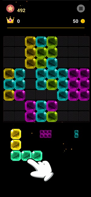 Nice! Block Puzzle Jewel gameiPhone版截图4