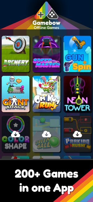 Gamebow Offline Games No WifiiPhone版截图1