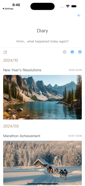 Diary7iPhone版截图2