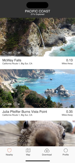 PacificCoastHighwayGuideiPhone版截图4