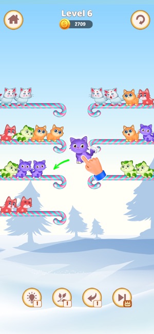 Cats Color Sorting GamesiPhone版截图2