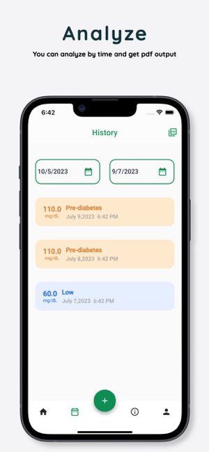 Blood Sugar MonitoringiPhone版截图2