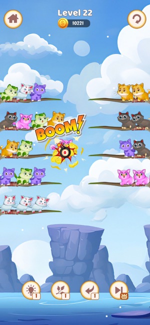 Cats Color Sorting GamesiPhone版截图4