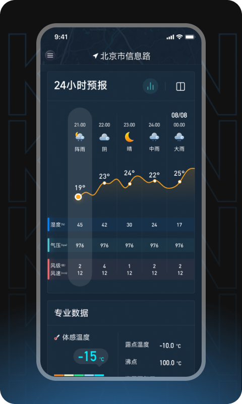 瞰天气鸿蒙版截图3