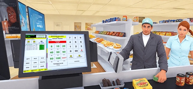 Supermarket Cashier Sim StoreiPhone版截图1