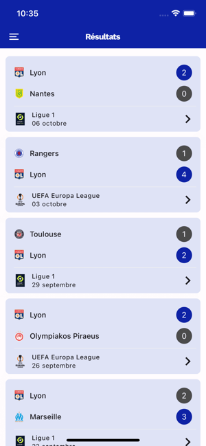 Lyon Foot NewsiPhone版截图4