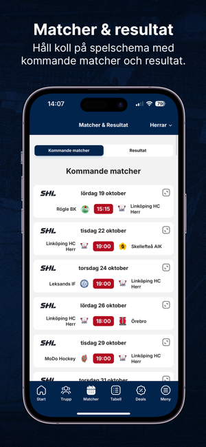 Linköping Hockey ClubiPhone版截图6