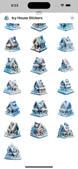 Icy House StickersiPhone版截图3