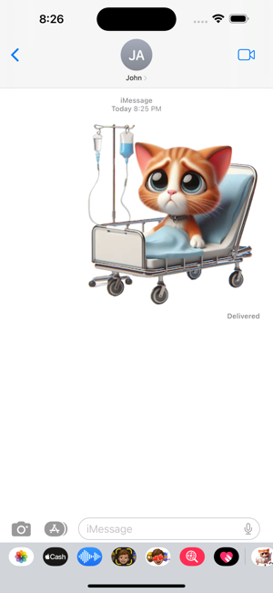 Sick Kitten StickersiPhone版截图4