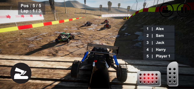 Offroad Crash Racing GamesiPhone版截图4