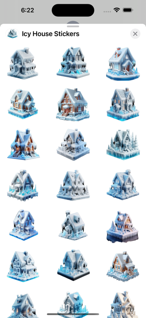 Icy House StickersiPhone版截图1