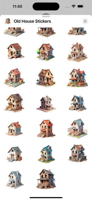 Old House StickersiPhone版截图3