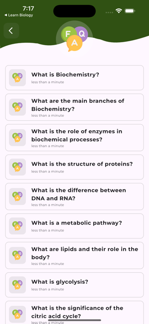 Learn Biochemistry [PRO]iPhone版截图8