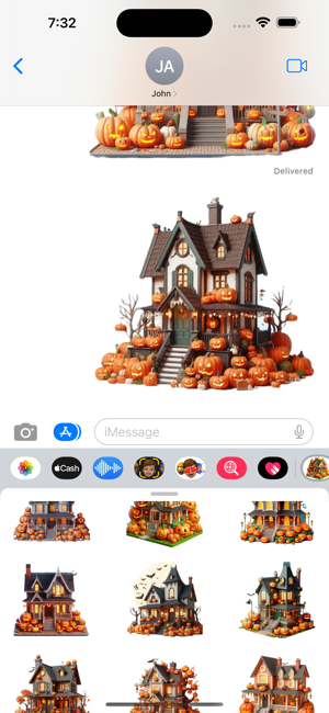 Halloween House StickersiPhone版截图6