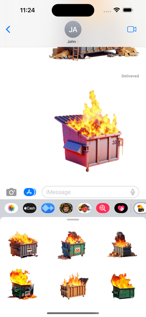 Dumpster Fire StickersiPhone版截图6