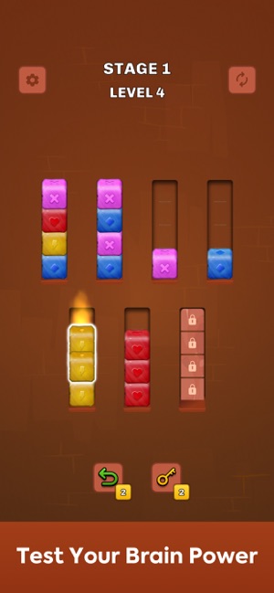 Colorstone Sort Puzzle GameiPhone版截图3