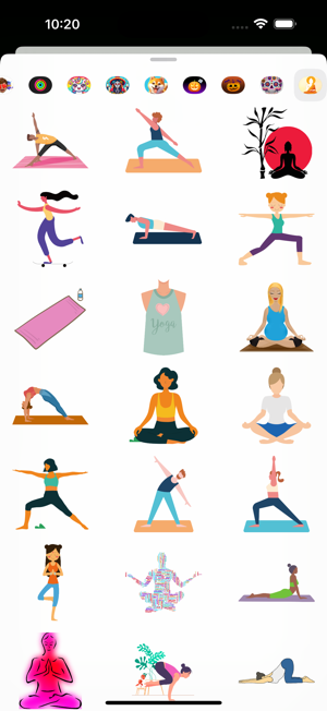 Meditation & Yoga StickersiPhone版截图3