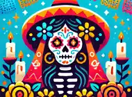 Dia de Muertos StickersiPhone版