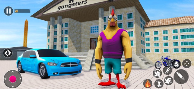 Angry Chicken Open World GameiPhone版截图3