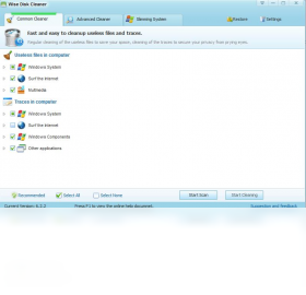 Wise Disk Cleaner FreePC版截图1