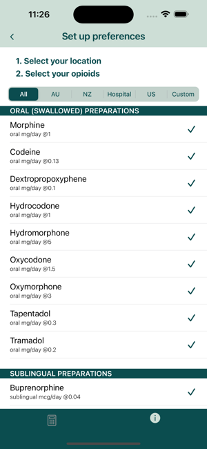 OpioidCalculatoriPhone版截图8