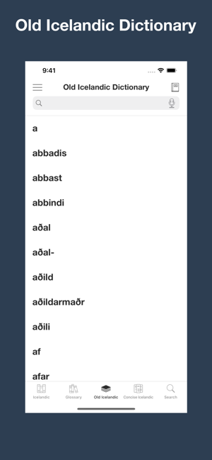 CombinedIcelandicDictionaryiPhone版截图7
