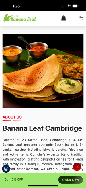 Banana Leaf CambridgeiPhone版截图1