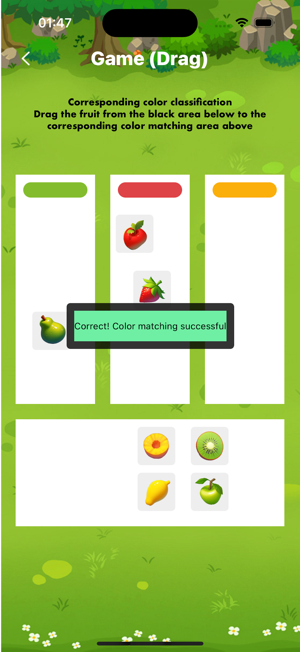 Fruit color drag platteriPhone版截图3